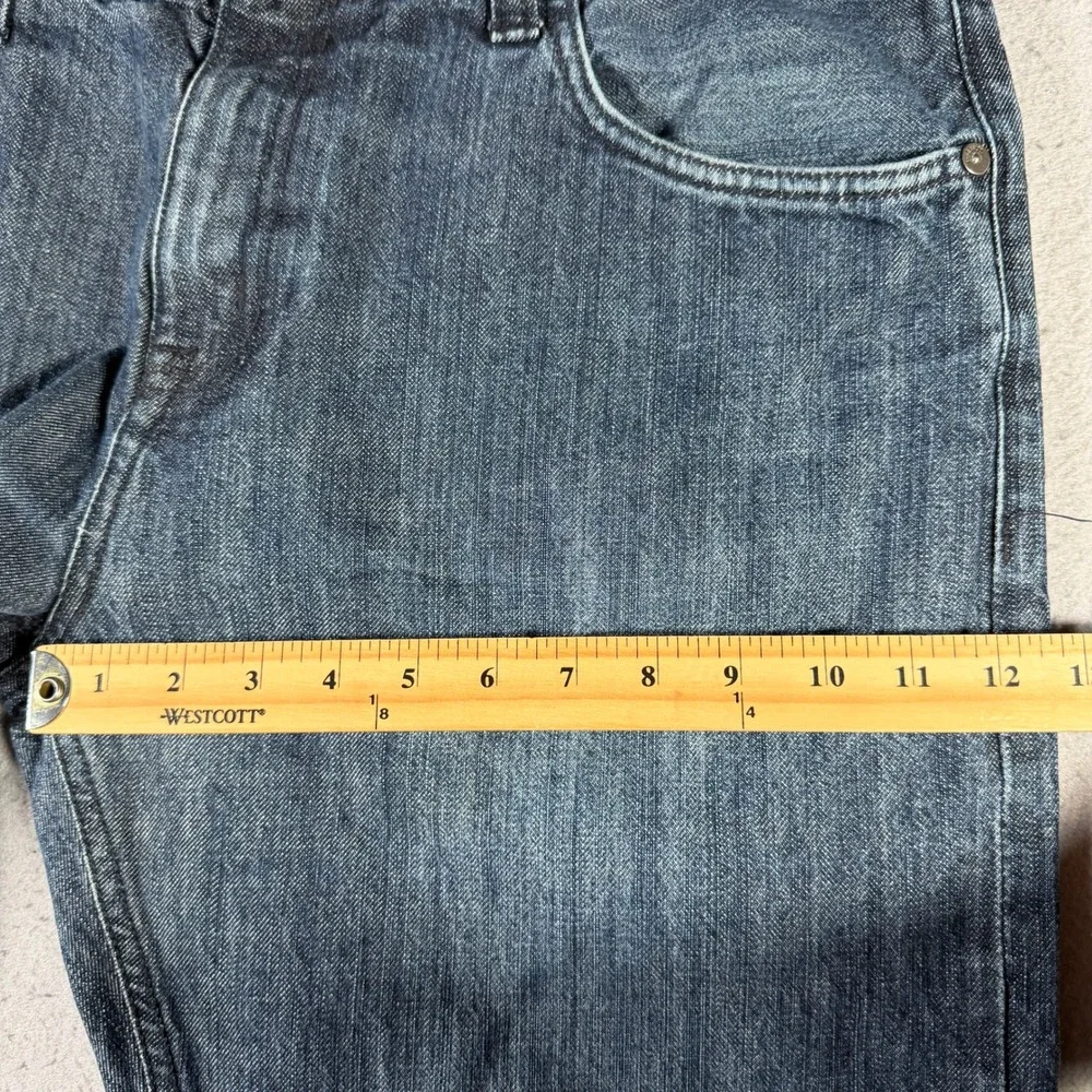Ecko Unltd Mens Straight Fit Blue‎ Denim Jeans 38x32 Medium Wash Streetwear